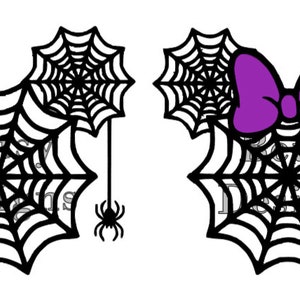 Minnie & Mickey Halloween svg