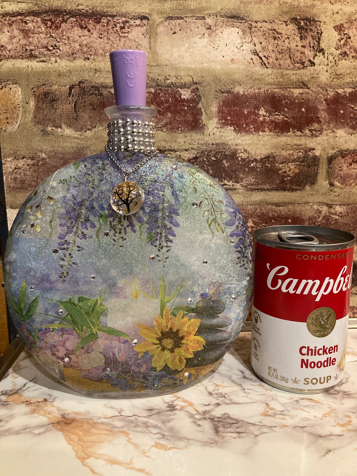 Light up Jar Light Oval Jar With Lights Decorated Glass Jar Etsy