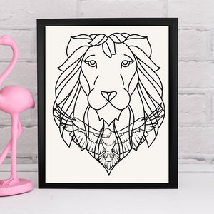 Wall Art The Lion and Eagle