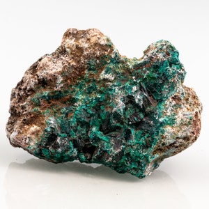 phenomenal! Green Dioptase - Katanga, DR Congo