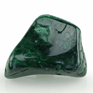 BEAUTIFUL! Green Polished Malachite from Congo, K-38-2