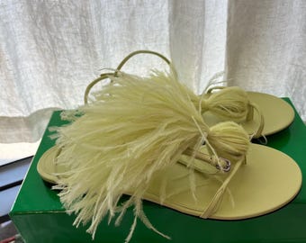 Bottega Veneta Feather Sandals