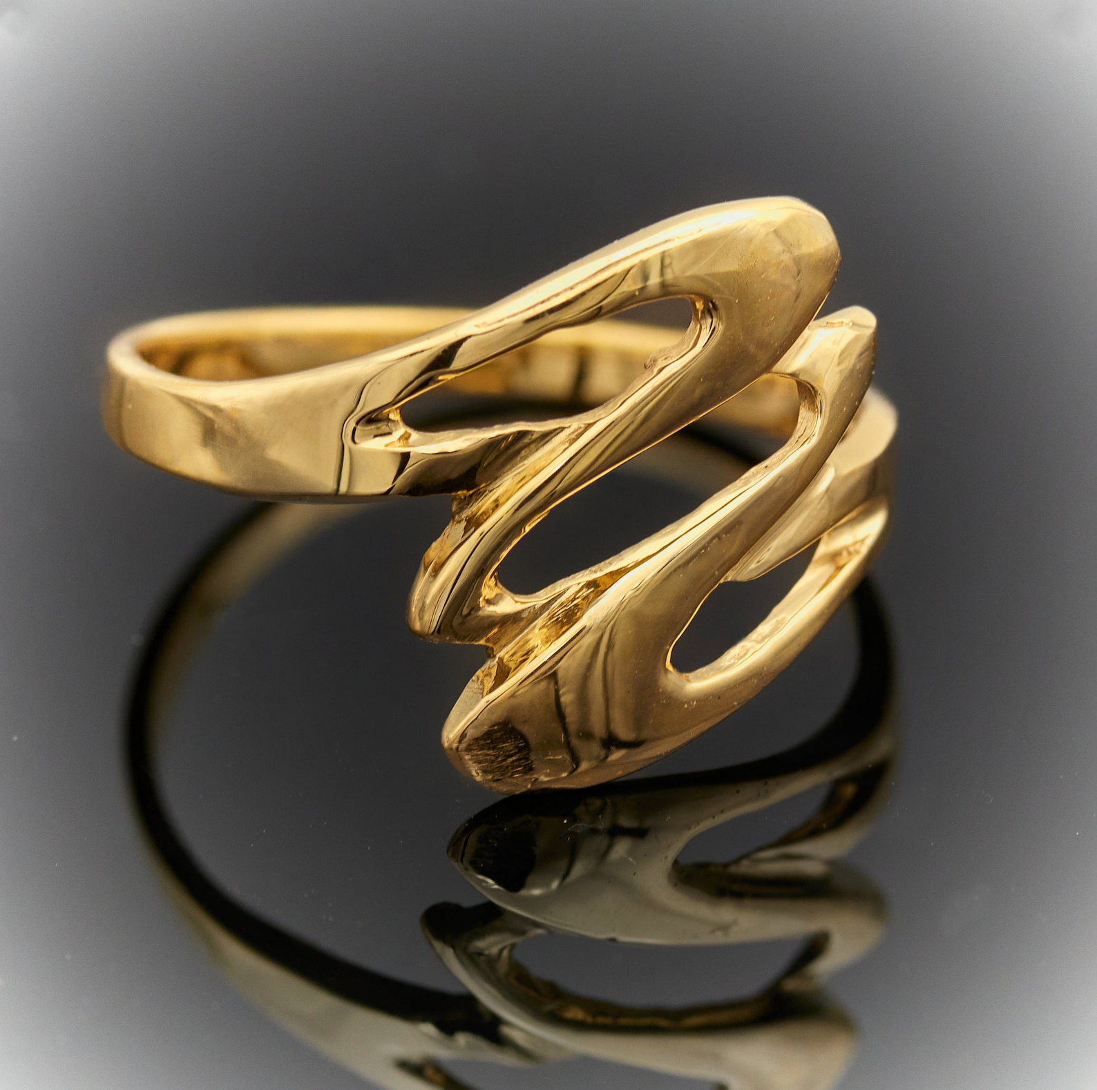10k Gold Women's Rings without Stones. Anillos de Mujer Etsy España