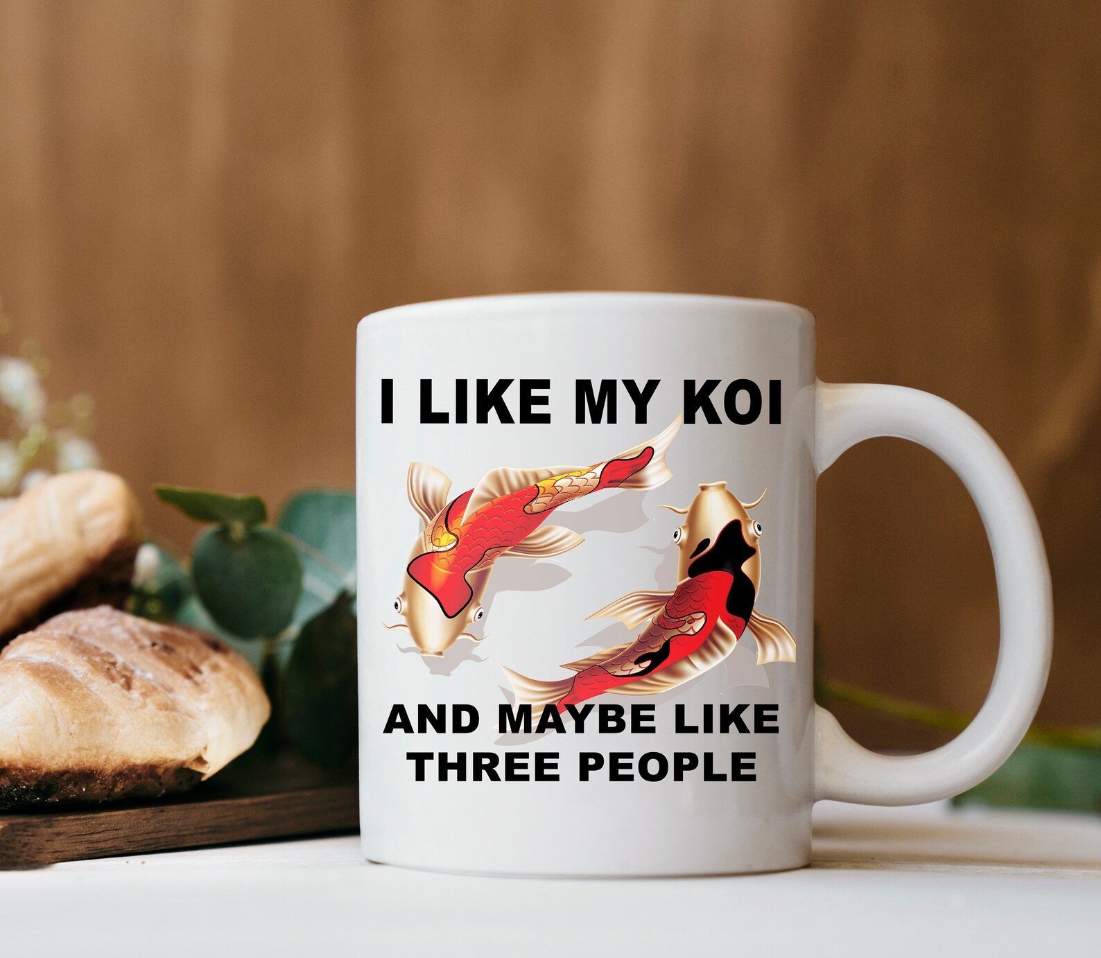Koi Fish Mug Koi Fish Gifts Koi Pond Gift for Japanese Koi Etsy