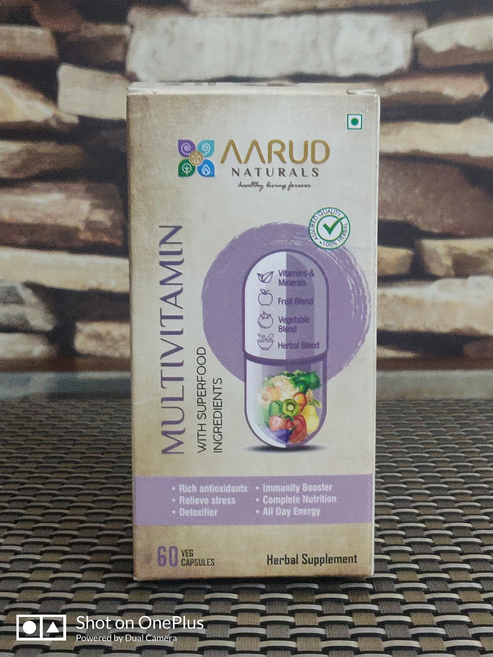 Herbal Multivitamin Capsules With Superfoods Ingredients and Etsy UK
