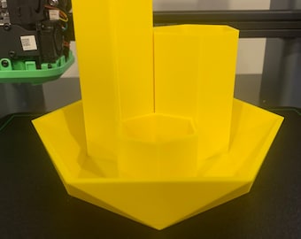 3D Printed Hexagon Desk Organizer