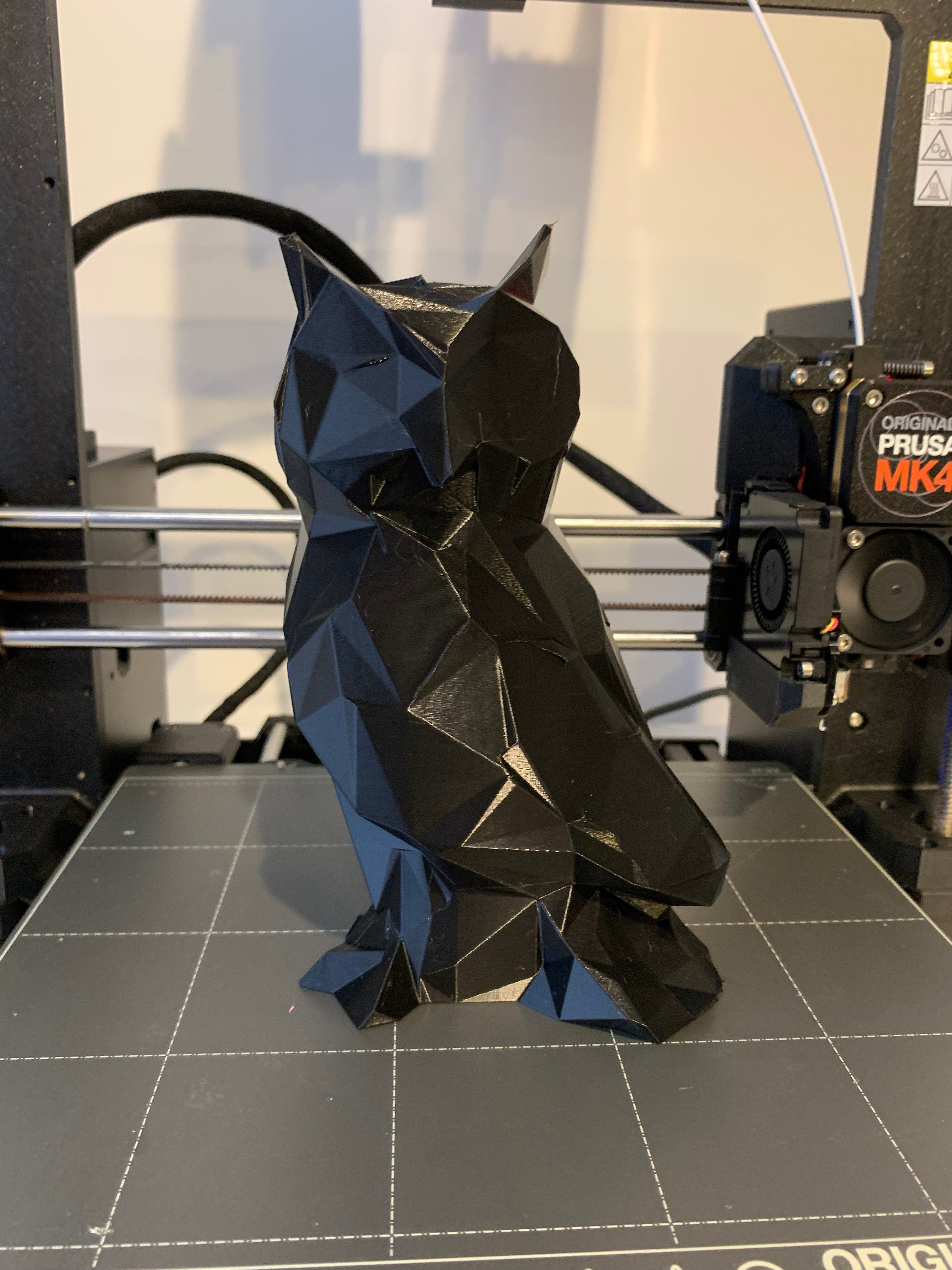 3D Printed Low Poly Owl