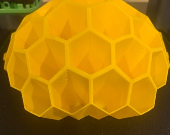 3D Printed Honeycomb Pencil/Pen Organizer