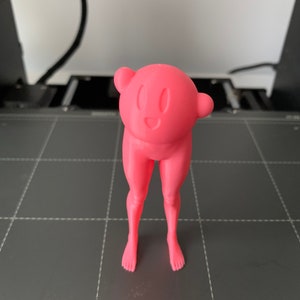 3D Printed Cursed Standing Kirby