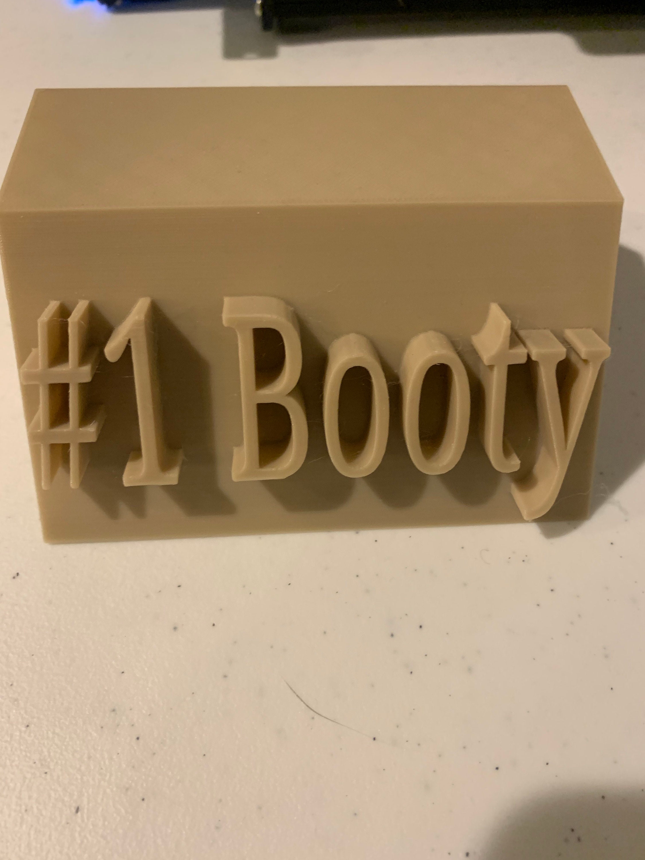 3D Printed Booty Trophy