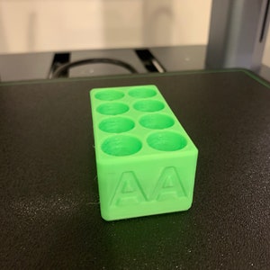 3D Printed Battery Storage Holders