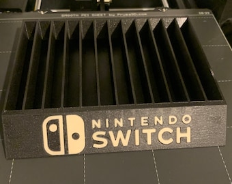 3D Printed Switch Game Holder - Fits 12