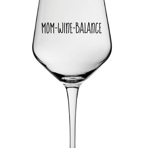 Glass // mom-wine-balance//