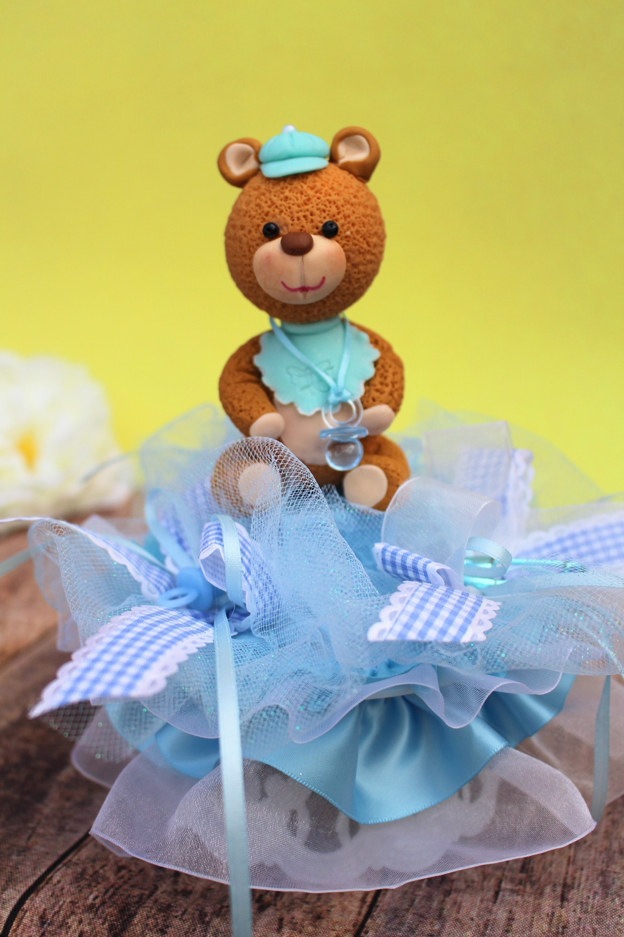 We Can Bearly Wait Baby Shower Cake Topper, Teddy Bear Cake Topper ...