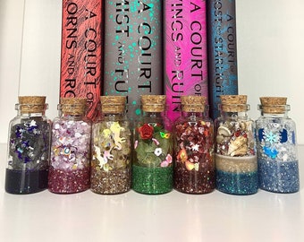 Prythian in a Bottle- A Court of Thorns and Roses Merch - Sarah J Maas Officially Licensed ACOTAR  Bookshelf Decor