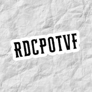 RDCPOTVF - Ruhn Danaan Sticker - OFFICIALLY LICENSED Sarah J Maas Merch