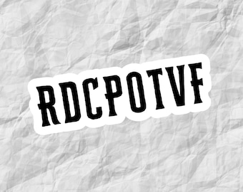 RDCPOTVF - Ruhn Danaan Sticker - OFFICIALLY LICENSED Sarah J Maas Merch