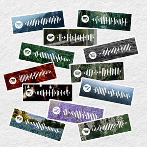 Scannable Soundtrack Stickers - Twihard Merch - Bookish Gifts and Decor