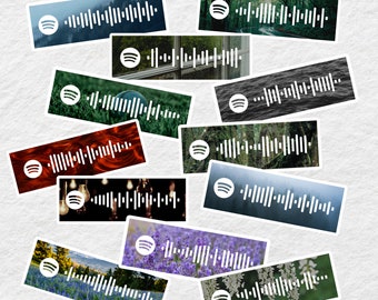 Scannable Soundtrack Stickers - Twihard Merch - Bookish Gifts and Decor