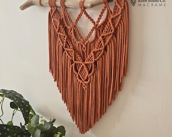 Medium macrame wall hanging | Choose your colour | Handmade | Boho | New home gifts | Driftwood | Natural
