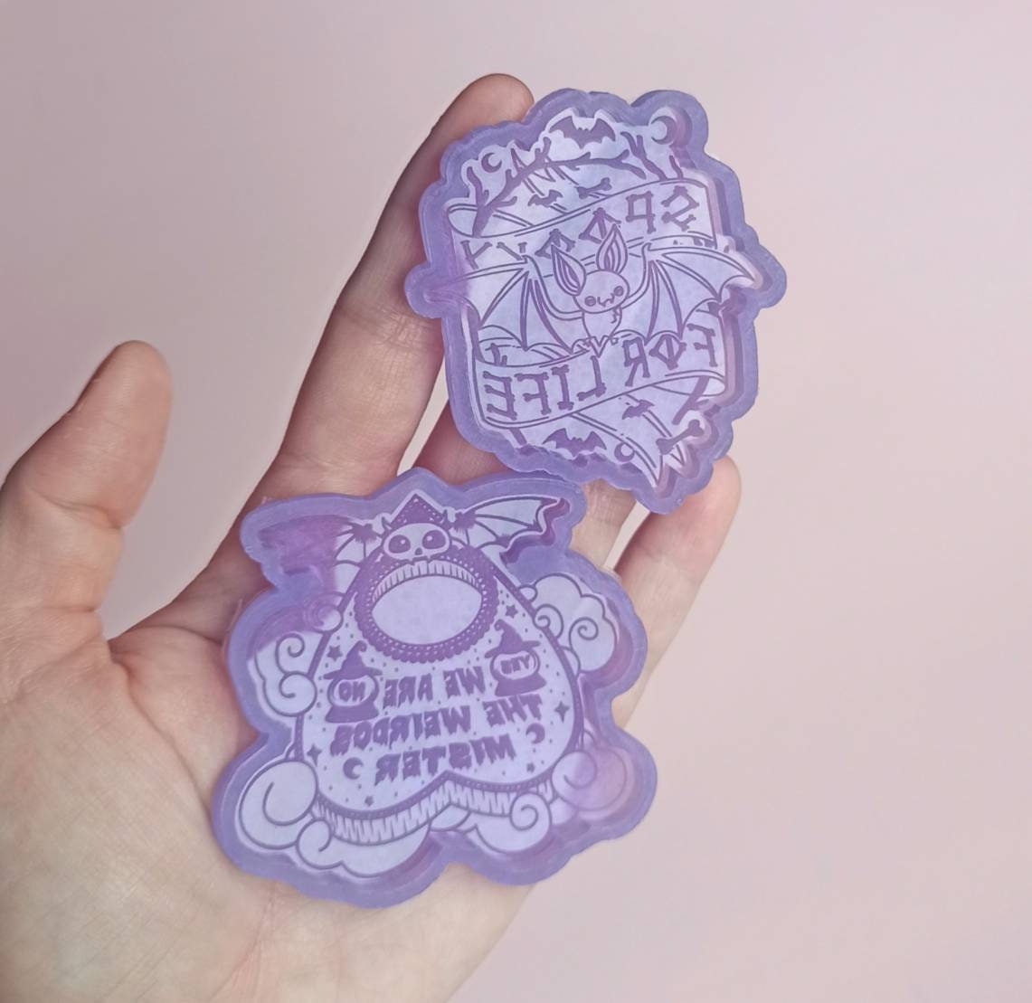 Ouija Planchette Silicone Mold, Epoxy Resin Molds, Keychain Spooky Molds,  Resin Halloween Molds, Resin Keychains Molds, Resin Crafting Mold 