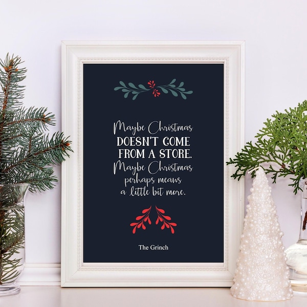 The Grinch Quote Etsy