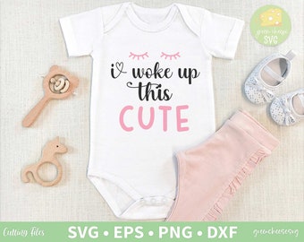 Download Svg Download Woke Up Cute Baby Svg Baby Shower Art Collectibles Drawing Illustration Trustalchemy Com