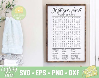 Download Bathroom Word Search Svg Etsy