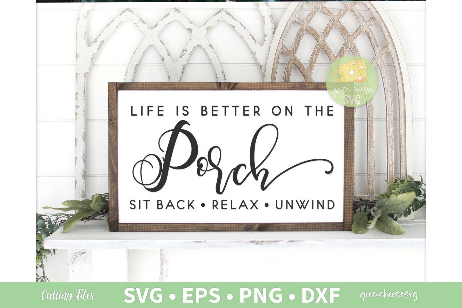 Life is Better on the Porch Svg, Porch Svg, Home Sign Svg, Sit Back ...