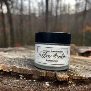 Grass Fed Peppermint Whipped Tallow Balm
