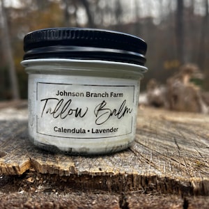 Grass Fed Calendula Lavender Whipped Tallow Balm