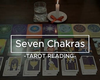 20m Video | Chakra Tarot Spread | 7 Chakren Check | Genaue Lektüre, Orakelkarten, kanalisierte Botschaften, am selben Tag, Charms