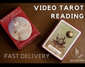 5min Video Tarot Legung | 1-3 Fragen, schnell verteilt, am selben Tag - Liebe, Geld, Karriere