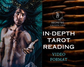 30m video | IN DEPTH Accurate Tarot Reading about any question, channeled messages, dices, letters - same day