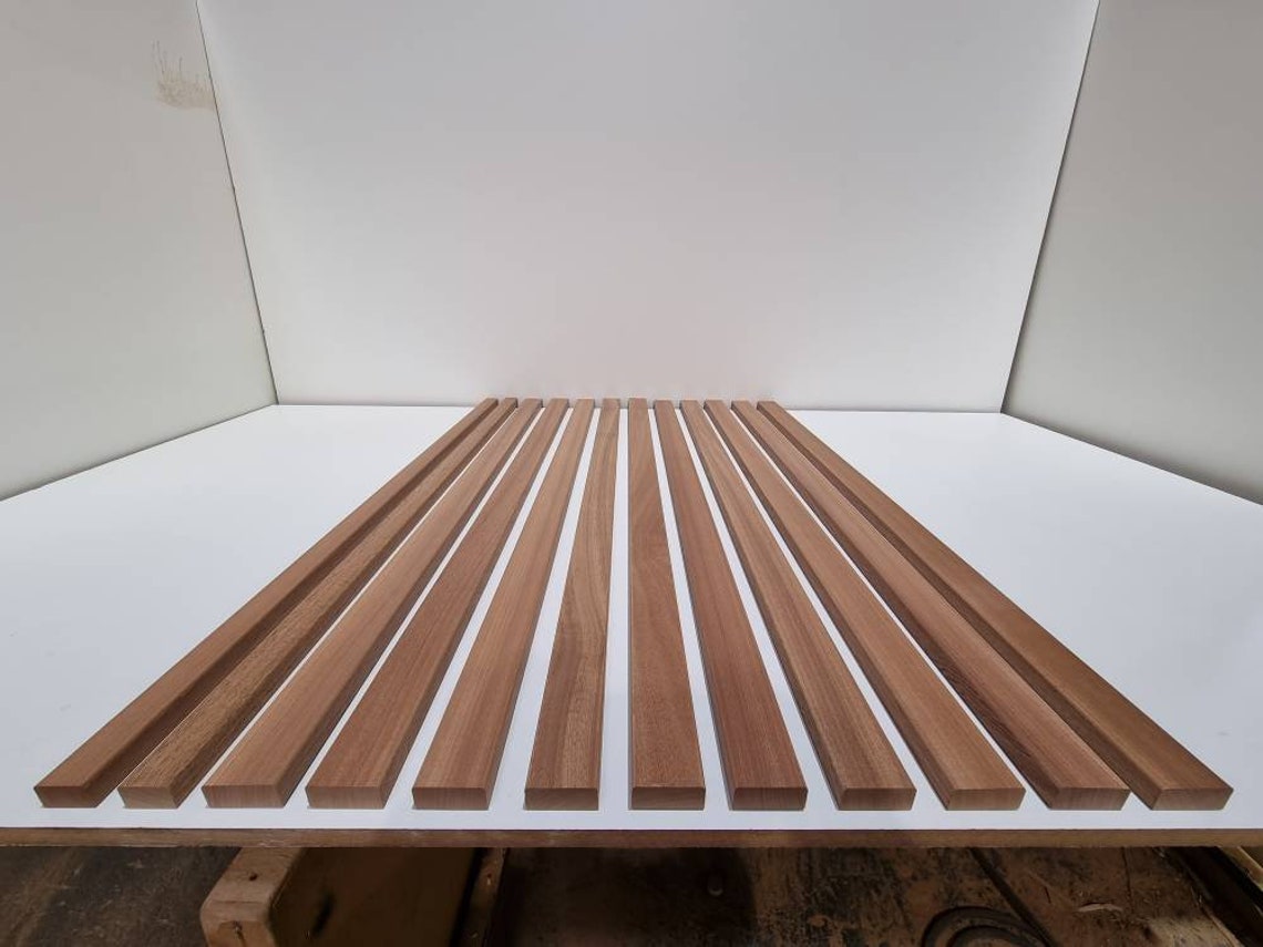 12 Solid Sapele Hardwood Garden Bench Slats 1220mm 4ft 2 Etsy
