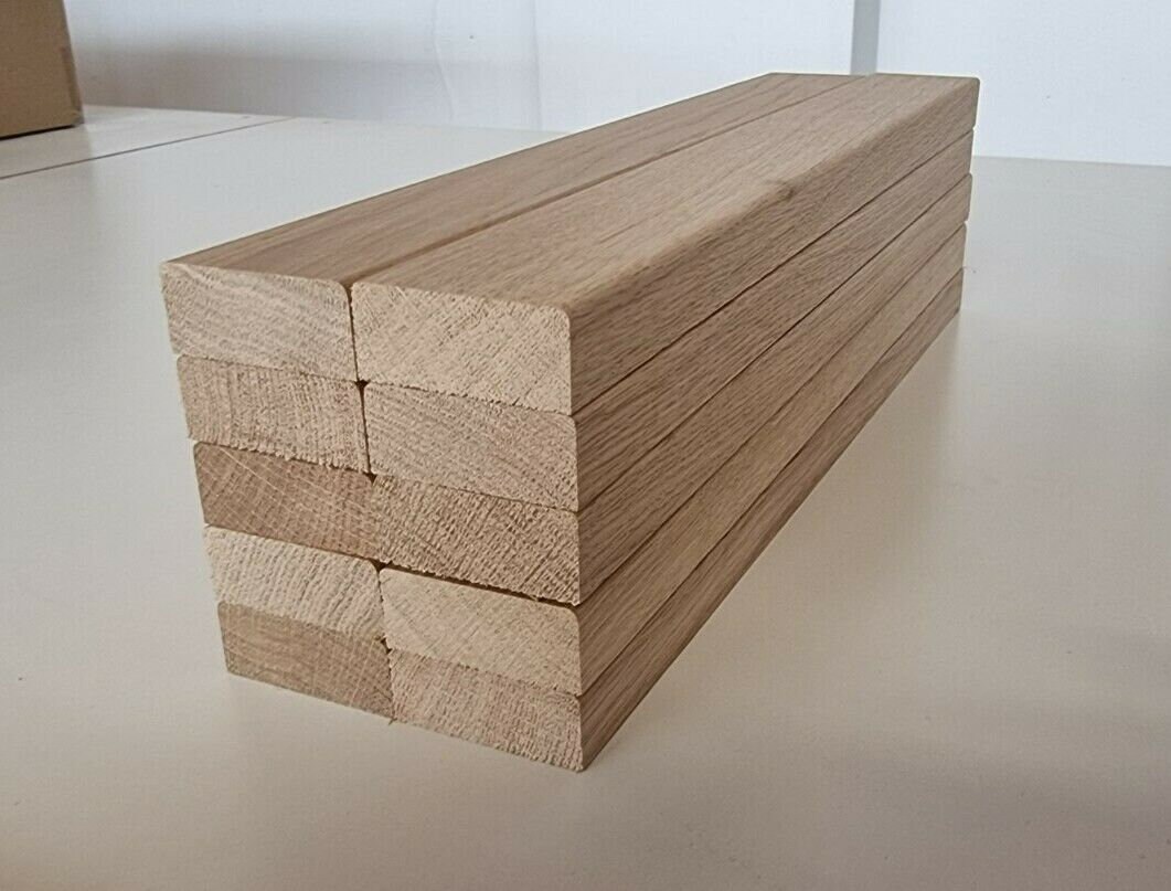 20 Solid Oak Timber Offcuts. Hardwood. 500mm X 50mm X 20mm Etsy UK