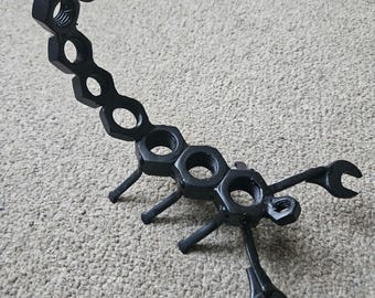 metal art scorpion ornaments upcycled
