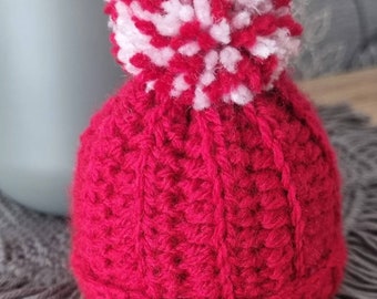 Crochet chocolate orange hat cover  ideal Xmas gift.