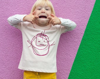 Design Your Own T-shirt / Screen Printed T-shirt With Your Design / Child Artist / T-shirt Design / Your Design Here / Personalised T-shirt