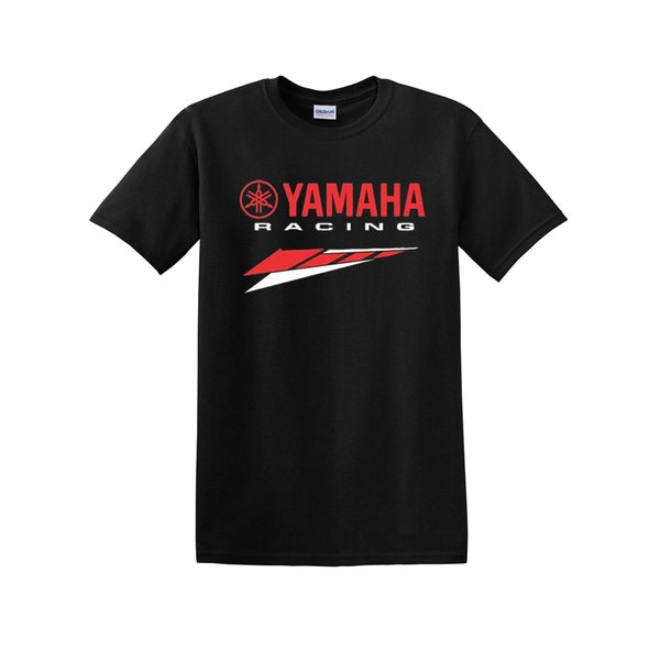 YAMAHA Racing T Shirt Motor Racing Sports  Fan Tee Tee Shirt Cotton T- Shirt Top Brand New Adult and Kids