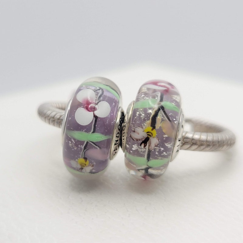 Pandora Silver Bee Charms - Etsy