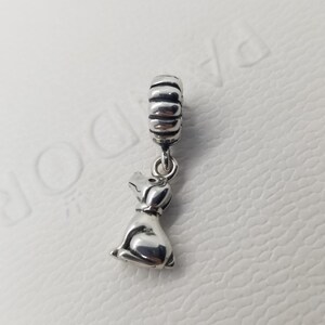 Nuevo dije BUDDY CUTE DOG para pulsera Pandora Moments / Plata de ley s925 / Bolsa de regalo de terciopelo
