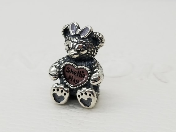New Shellie May Bear Charm for Pandora Moments Bracelet / S925