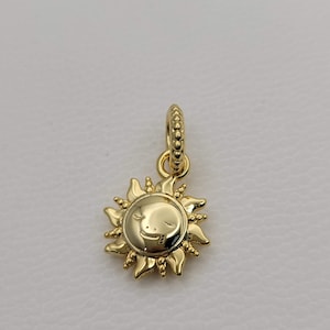 Authentic Pandora SPARKLING SUN Genuine SHINE Charm / New / s925 Sterling Silver / Velvet Gift Pouch image 3