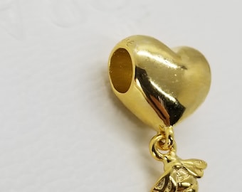 Pandora bee and heart earrings hot sale