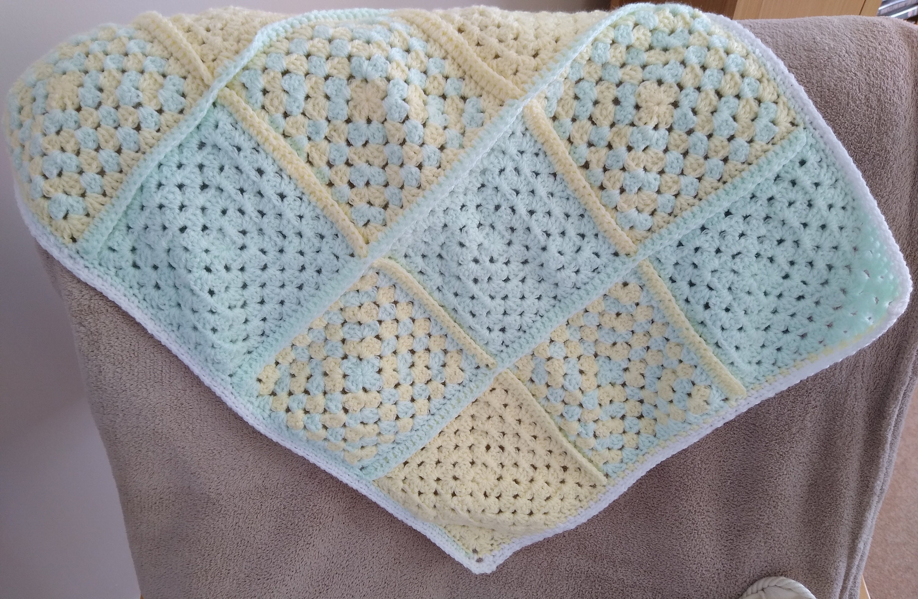 Beautiful Handmade Crochet Baby Blanket Etsy