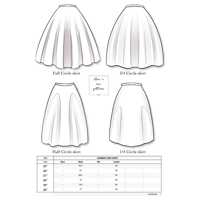 Women Circle Skirts Full Circle, Half Circle, 3/4 Circle, 1/4 Circle