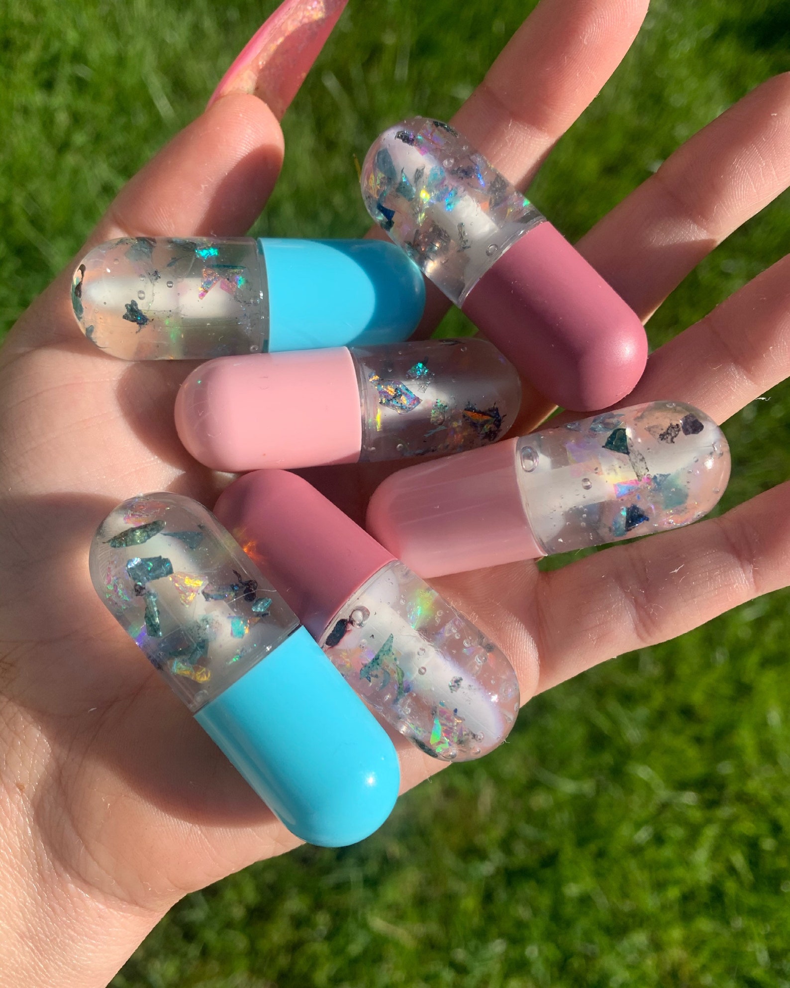 Chill pills mini handmade lip gloss Etsy