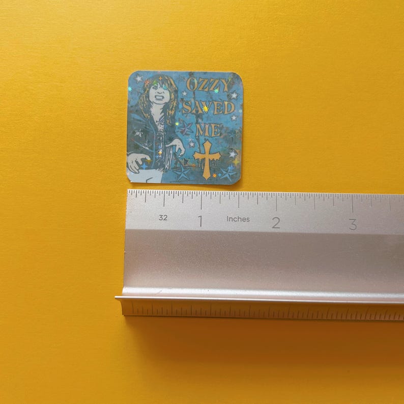 Ozzy Mini Sticker - Etsy