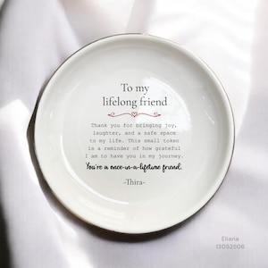 Sister In Law Ring Dish, Sister Gift, Sister of The Groom, Wedding Dish Thank You Gift, Stepsister Jewelry Dish, Sister Custom Ring Dish